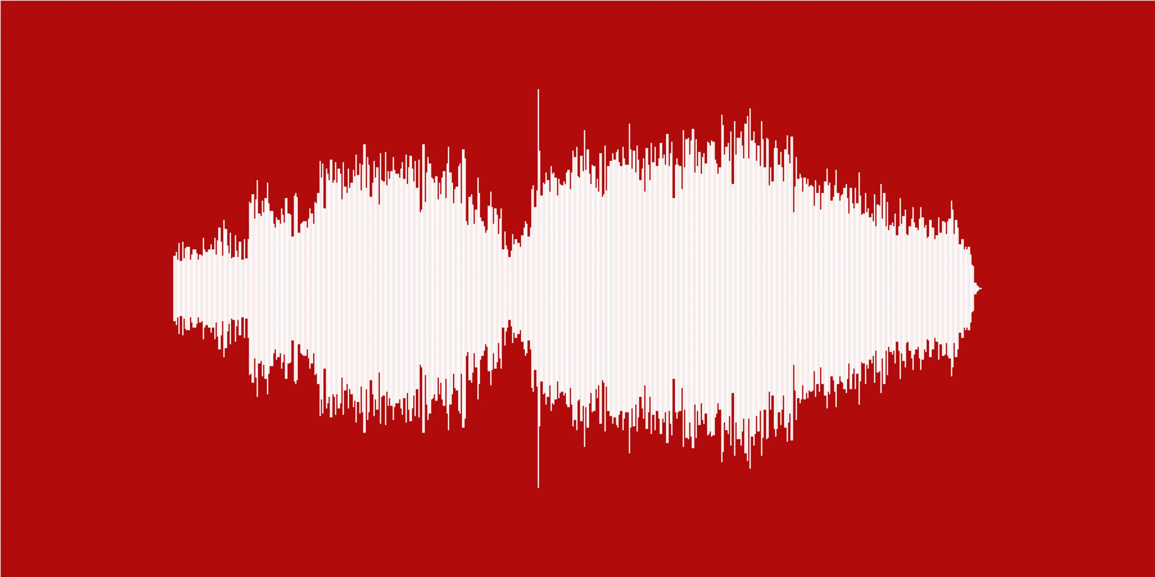 Example sound wave art
