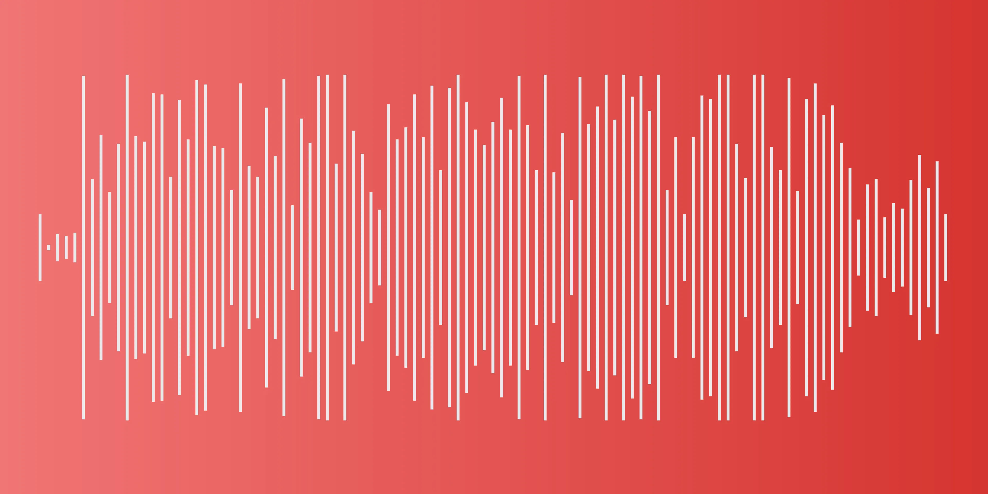 Example sound wave art