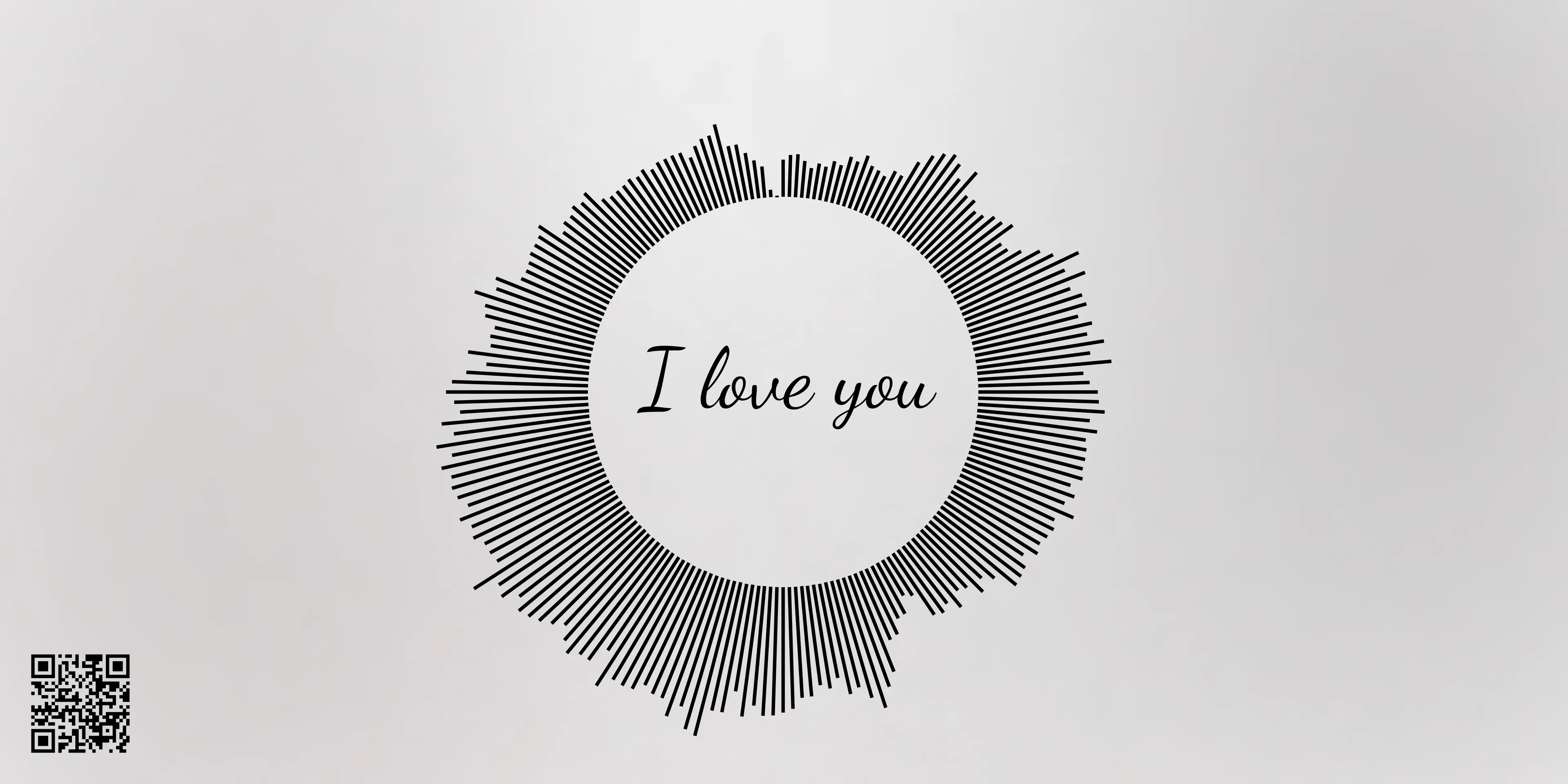 Example sound wave art