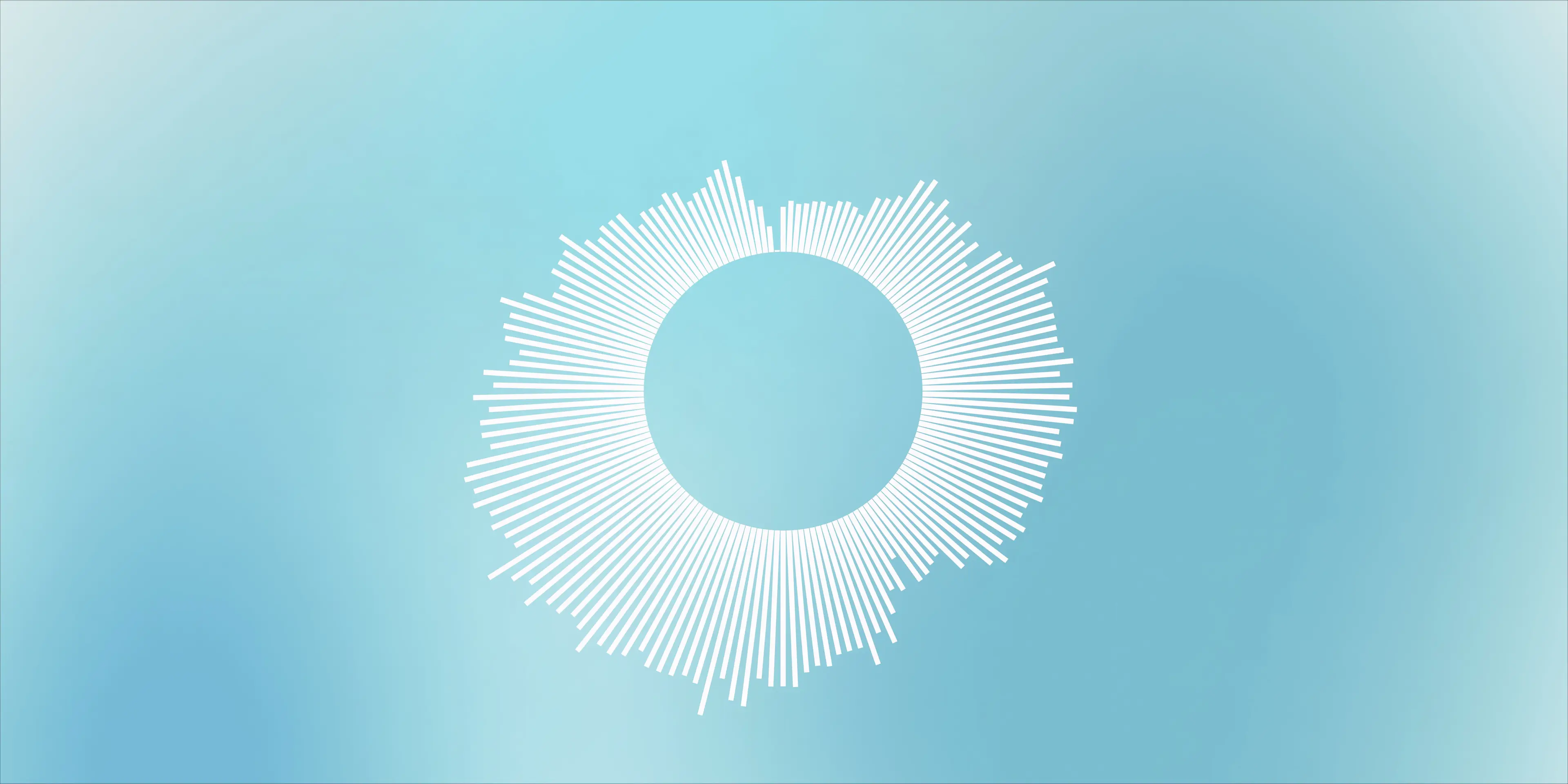 Example sound wave art