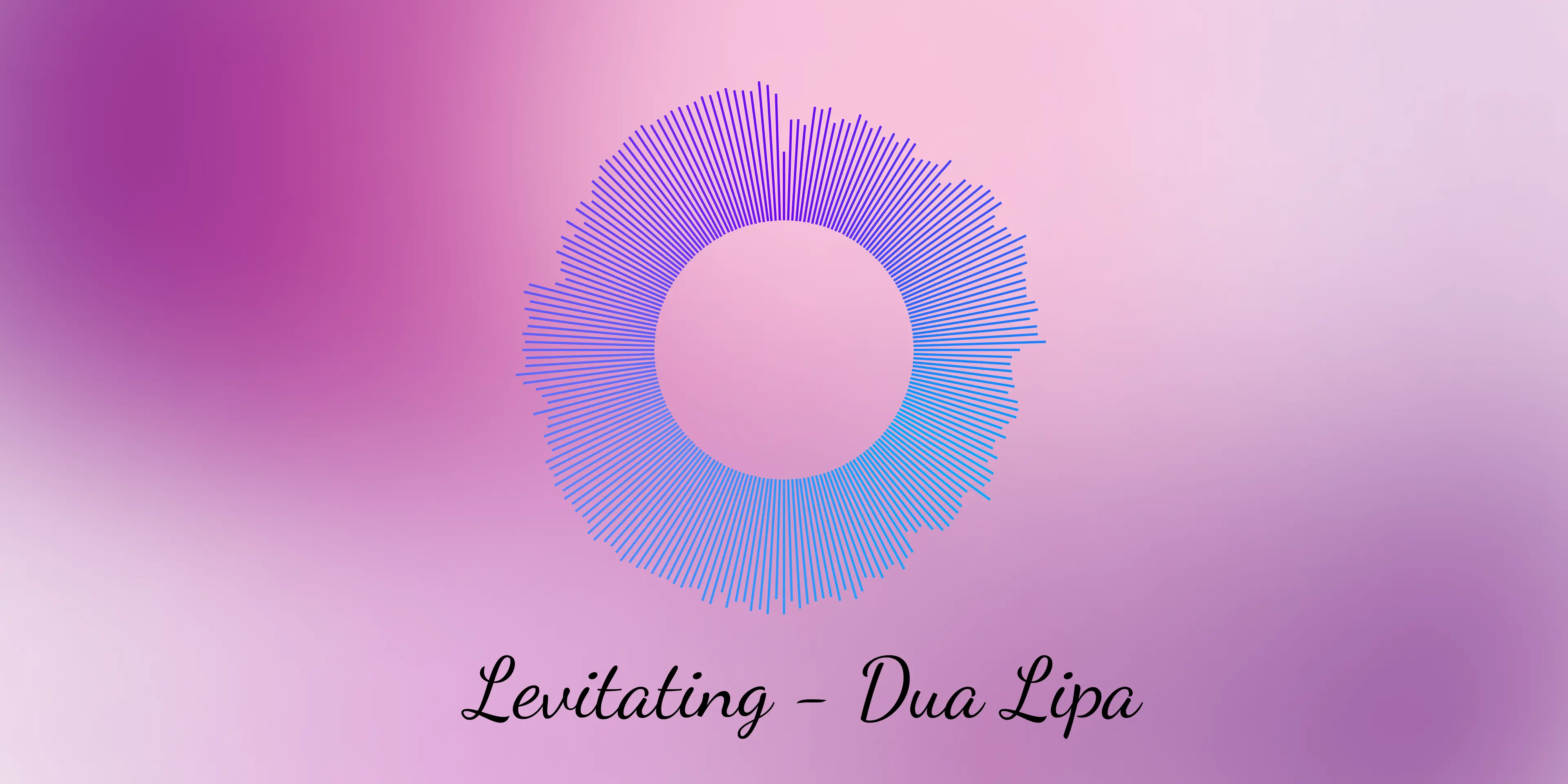 Example sound wave art