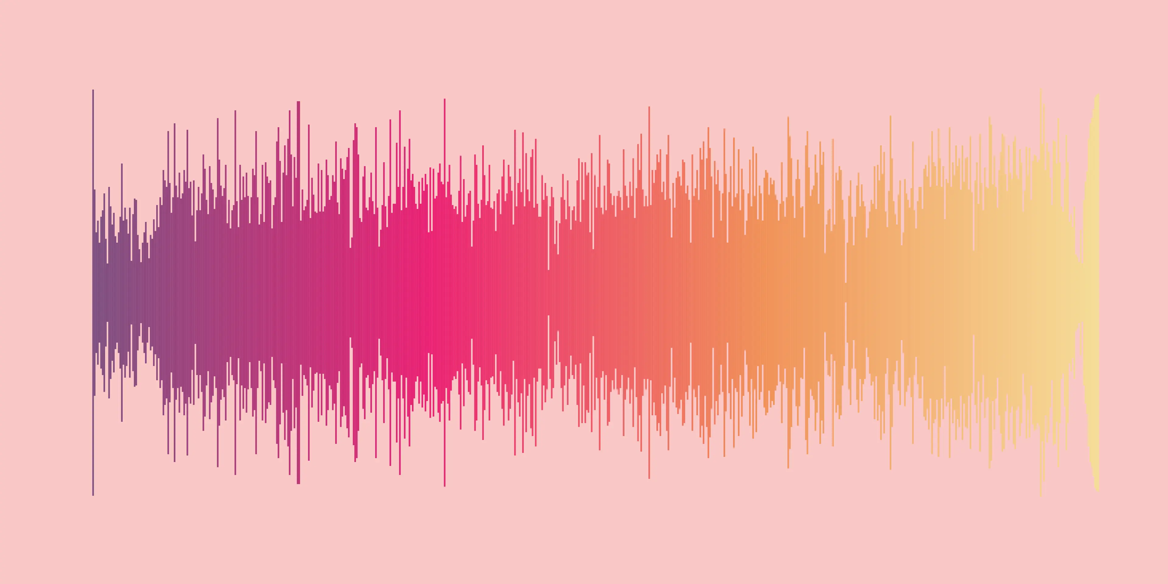 Example sound wave art