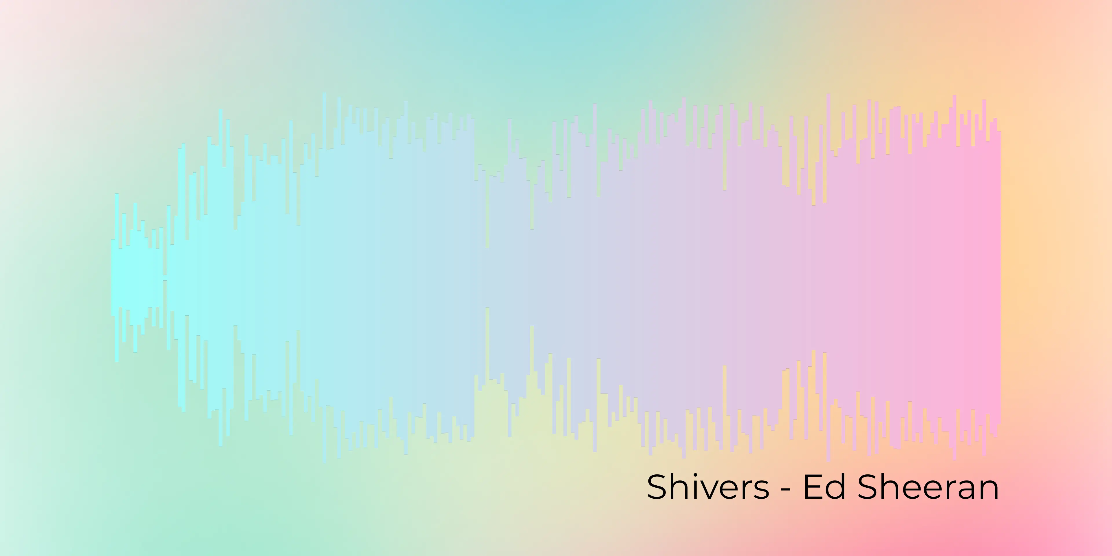 Example sound wave art