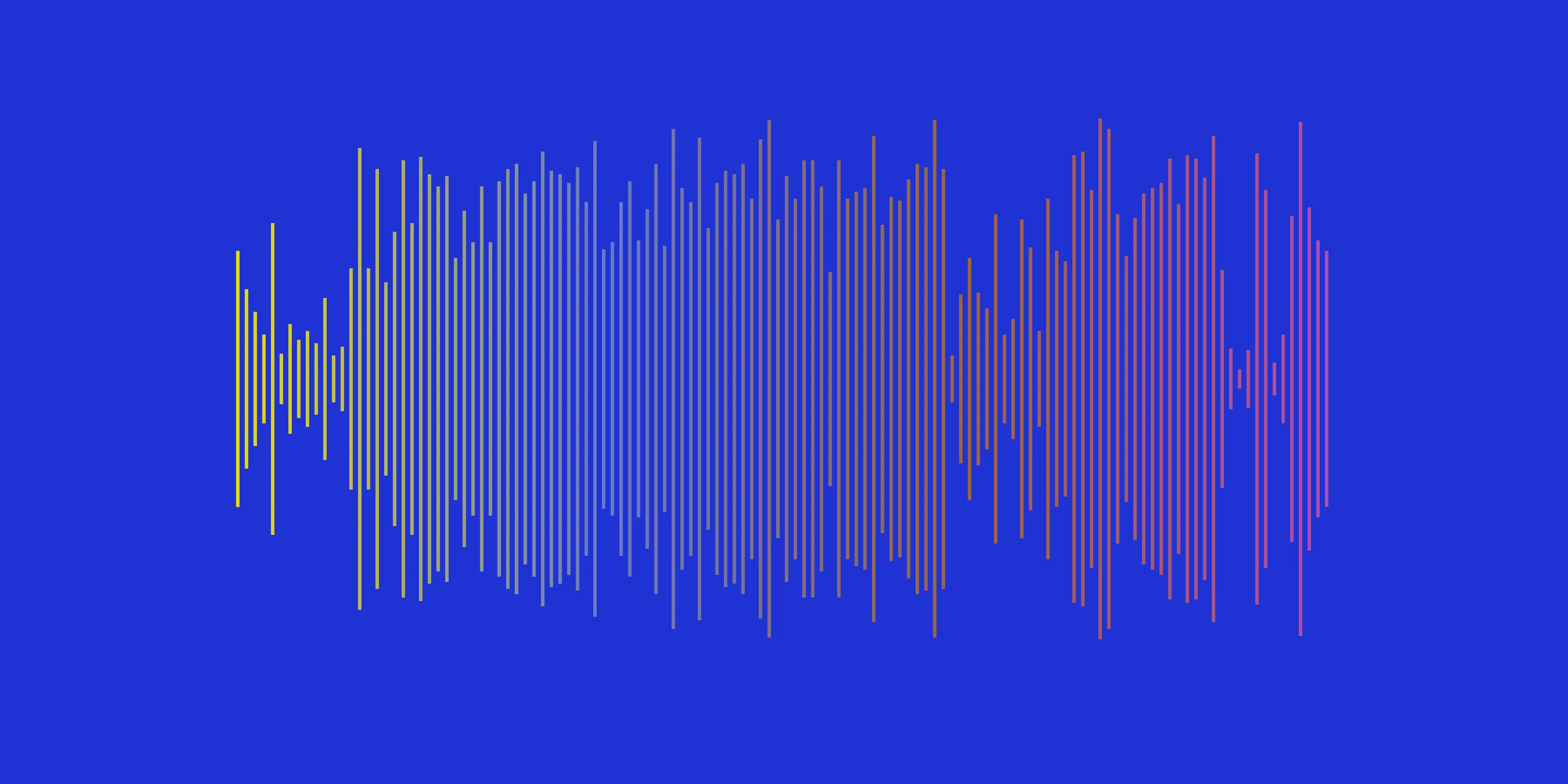 Example sound wave art