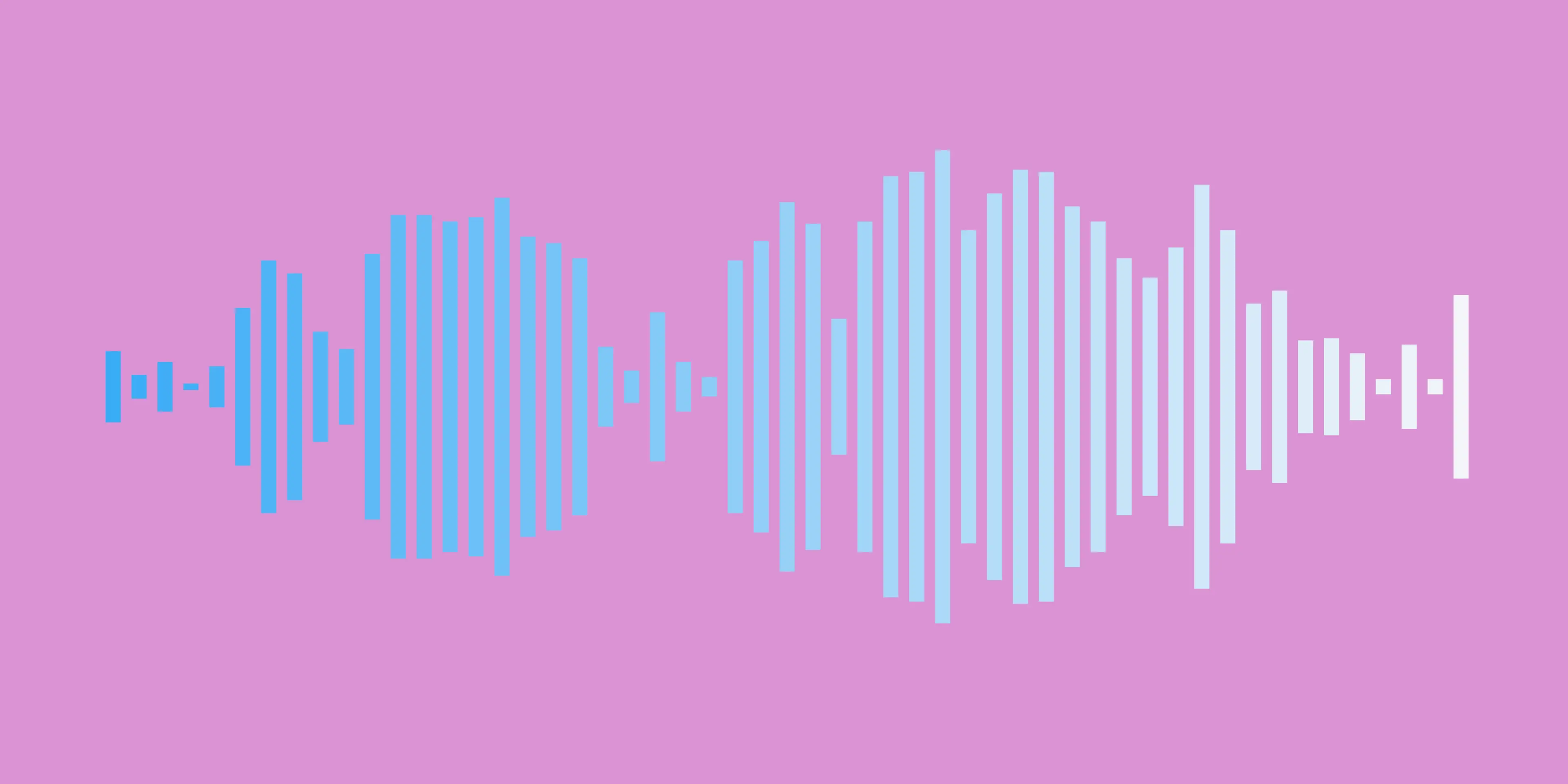 Example sound wave art